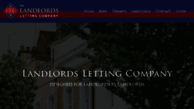 What Landlordslettingcompany.co.uk website looked like in 2017 (6 years ago)