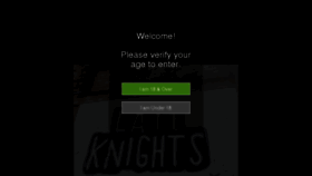 What Lateknightsbrewery.co.uk website looked like in 2017 (6 years ago)