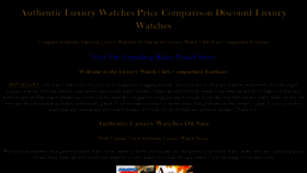 What Luxurywatchclub.com website looked like in 2017 (6 years ago)