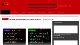 What Laroja.com.mx website looked like in 2017 (6 years ago)