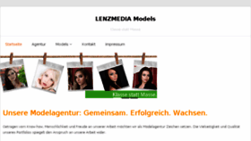 What Lenzmedia-models.de website looked like in 2017 (6 years ago)