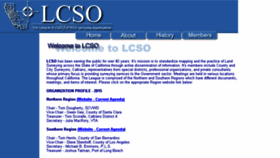 What Lcso.com website looked like in 2017 (6 years ago)