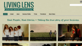 What Livinglens.com.au website looked like in 2017 (6 years ago)