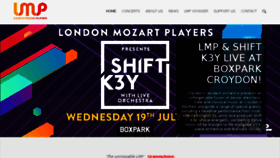 What Londonmozartplayers.com website looked like in 2017 (6 years ago)