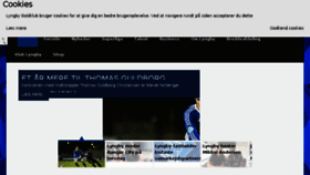 What Lyngby-boldklub.dk website looked like in 2017 (6 years ago)