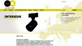 What Ledsupplyeurope.nl website looked like in 2017 (6 years ago)