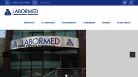 What Labormed.net.br website looked like in 2017 (6 years ago)