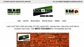 What Lockandtech.com website looked like in 2017 (6 years ago)