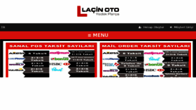 What Lacinoto.com website looked like in 2017 (6 years ago)