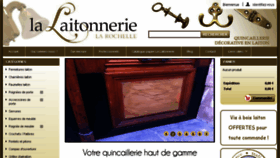 What La-laitonnerie.com website looked like in 2017 (6 years ago)