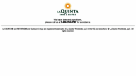 What Laquinta.com website looked like in 2017 (6 years ago)