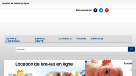 What Location-tire-lait.fr website looked like in 2017 (6 years ago)