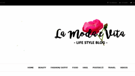 What Lamodaevita.com website looked like in 2017 (6 years ago)