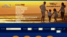 What Ledunesuitehotel.it website looked like in 2017 (6 years ago)