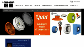 What Lombardo.it website looked like in 2017 (8 years ago)
