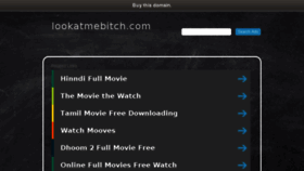 What Lookatmebitch.com website looked like in 2017 (6 years ago)