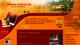 What Luxurytourtoindia.com website looked like in 2017 (6 years ago)