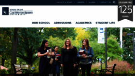 What Law.case.edu website looked like in 2017 (6 years ago)