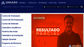 What Leaosampaio.edu.br website looked like in 2017 (6 years ago)