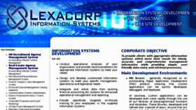 What Lexacorp.com.pg website looked like in 2017 (6 years ago)