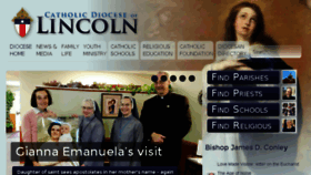 What Lincolndiocese.org website looked like in 2017 (7 years ago)