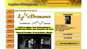 What Logico-divergence.com website looked like in 2017 (6 years ago)