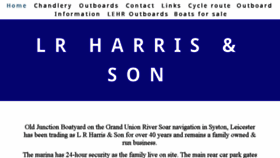 What Lrharris.co.uk website looked like in 2017 (6 years ago)
