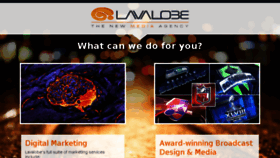 What Lavalobe.com website looked like in 2017 (6 years ago)