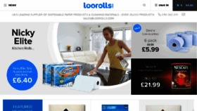 What Loorolls.com website looked like in 2017 (6 years ago)