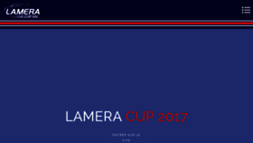 What Lameracup.fr website looked like in 2017 (6 years ago)