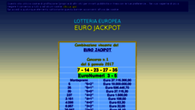 What Lotteriaeuropea.it website looked like in 2017 (6 years ago)