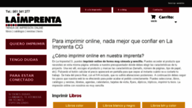 What Laimprentacgonline.com website looked like in 2017 (6 years ago)
