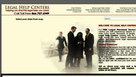 What Legalhelpcenters.com website looked like in 2017 (6 years ago)