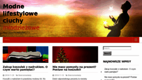 What Lifestylemagazine.pl website looked like in 2017 (6 years ago)