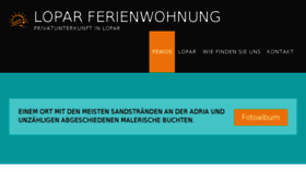 What Lopar-ferienwohnung.com website looked like in 2017 (6 years ago)