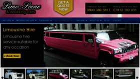 What Limo-sceneuk.co.uk website looked like in 2017 (6 years ago)