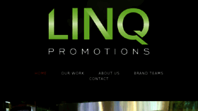 What Linqpromotions.com.au website looked like in 2017 (6 years ago)