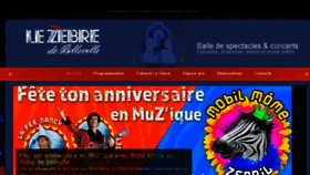 What Lezebre.com website looked like in 2017 (8 years ago)