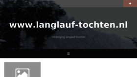What Langlauf-tochten.nl website looked like in 2017 (6 years ago)