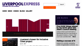 What Liverpoolexpress.co.uk website looked like in 2017 (6 years ago)