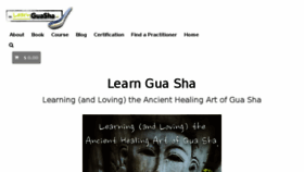 What Learnguasha.com website looked like in 2017 (6 years ago)