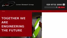 What Lornestewart.co.uk website looked like in 2017 (6 years ago)