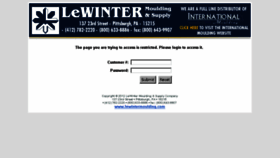 What Lewintermoulding.com website looked like in 2017 (6 years ago)