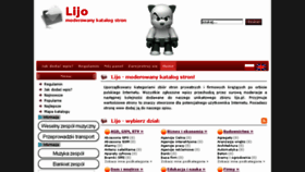 What Lijo.pl website looked like in 2017 (6 years ago)