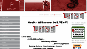 What Live-gemeinschaft.de website looked like in 2017 (6 years ago)