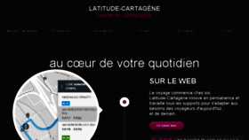 What Latitude-cartagene.com website looked like in 2017 (6 years ago)