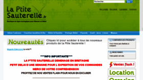 What Laptitesauterelle.fr website looked like in 2017 (6 years ago)