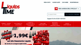 What Liquids-time.de website looked like in 2017 (6 years ago)