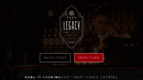 What Legacy.liquor.com website looked like in 2017 (6 years ago)