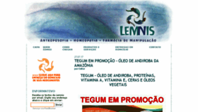 What Lemnisfarmacia.com.br website looked like in 2017 (6 years ago)